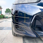 Gloss Black Front Canards for BMW G06 X6 LCI 23-25