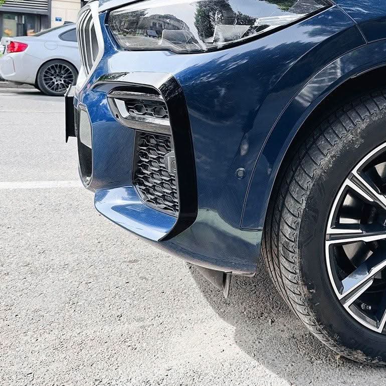 Gloss Black Front Canards for BMW G06 X6 Pre-LCI 19-22