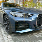 Gloss Black Front Canards for BMW G22 G23 4 Series 20-Present