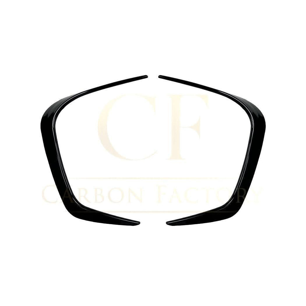 Gloss Black Front Canards for BMW G42 2 Series Coupe 21-Present