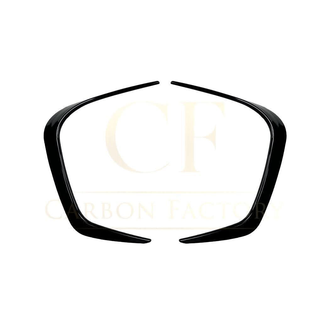 Gloss Black Front Canards for BMW G42 2 Series Coupe 21-Present