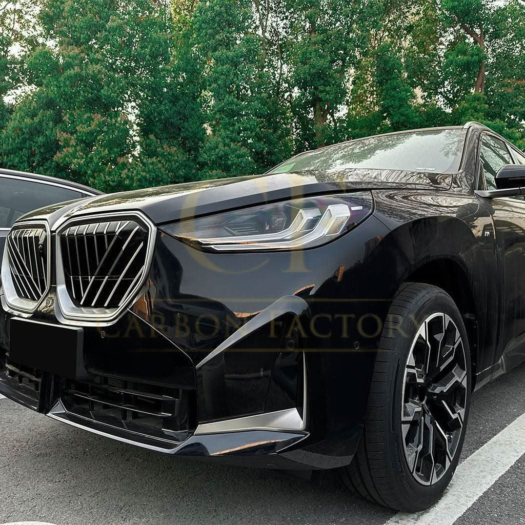 Gloss Black Front Canards for BMW G45 X3 25-Present