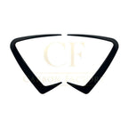Gloss Black Front Canards for BMW G45 X3 25-Present