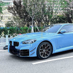 Gloss Black Front Canards for BMW G87 M2 23-Present