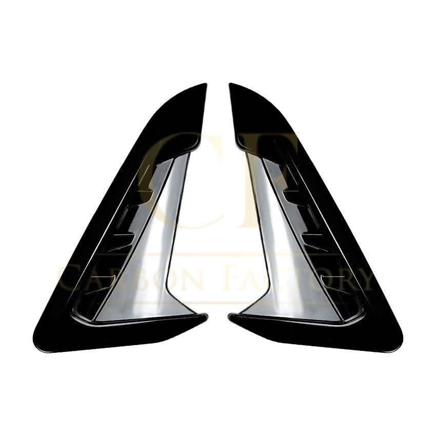 Gloss Black Front Fender Trims for BMW G01 X3 G02 X4 18-24
