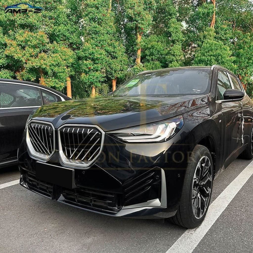 Gloss Black Front Side Grilles for BMW G45 X3 25-Present