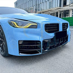 Gloss Black Front Side Grilles for BMW G87 M2 23-Present