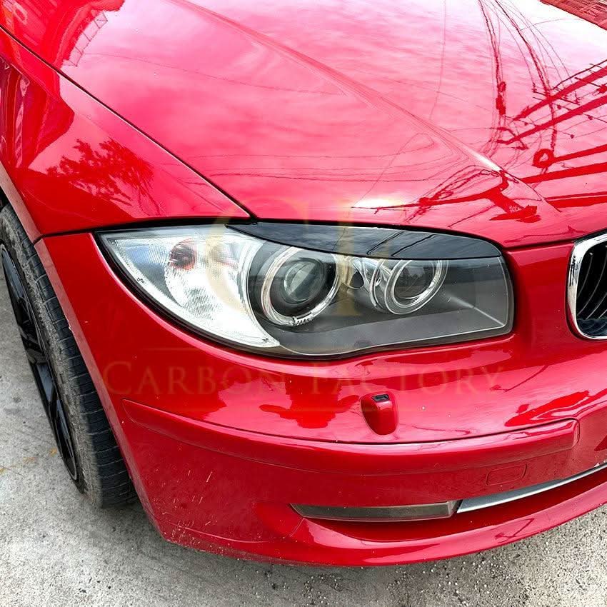 Gloss Black Headlight Trims for BMW 1 Series E81 E82 E88 E87 2007-2013