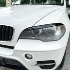 Gloss Black Headlight Trims for BMW E70 X5 08-14