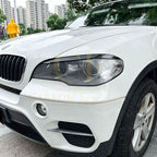 Gloss Black Headlight Trims for BMW E70 X5 08-14