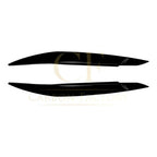 Gloss Black Headlight Trims for BMW E71 X6 08-14