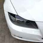 Gloss Black Headlight Trims for BMW E90 E91 3 Series 05-13