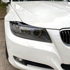 Gloss Black Headlight Trims for BMW E90 E91 3 Series 05-13