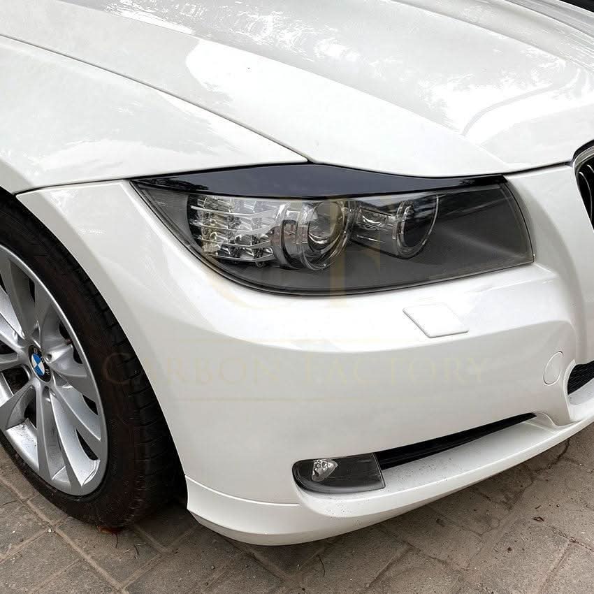 Gloss Black Headlight Trims for BMW E90 E91 3 Series 05-13