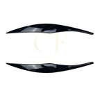 Gloss Black Headlight Trims for BMW E90 E91 3 Series 05-13