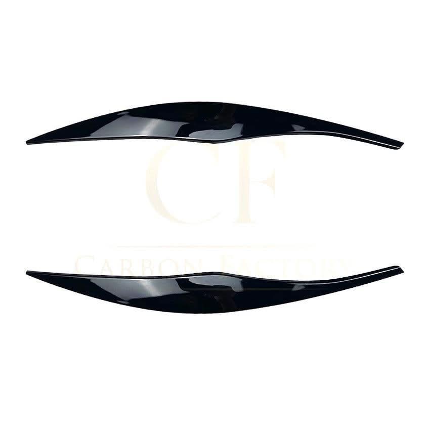 Gloss Black Headlight Trims for BMW E90 E91 3 Series 05-13
