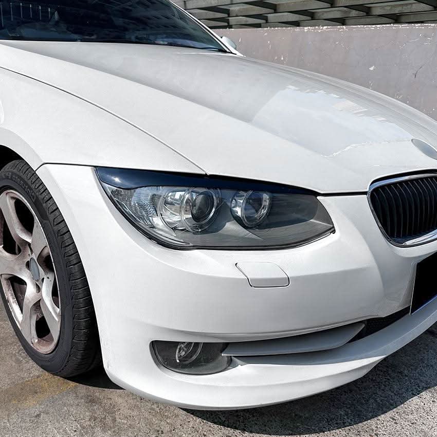 Gloss Black Headlight Trims for BMW E92 E93 3 Series LCI 09-13