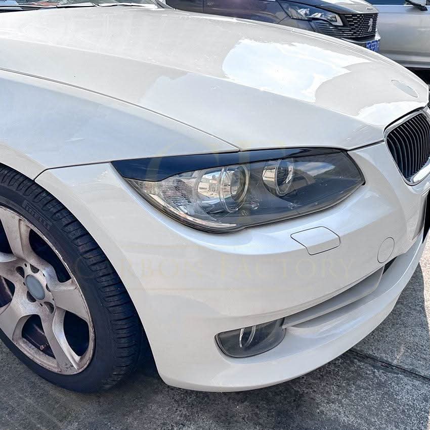 Gloss Black Headlight Trims for BMW E92 E93 3 Series LCI 09-13