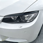 Gloss Black Headlight Trims for BMW E92 E93 Pre LCI 3 Series 05-08 & E90 M3 05-12