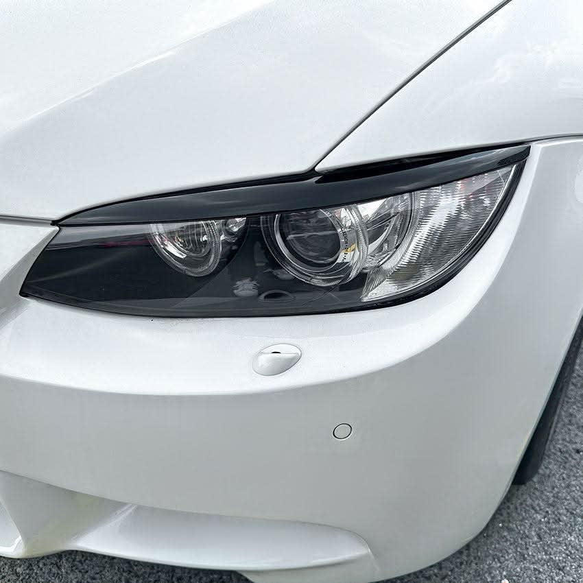 Gloss Black Headlight Trims for BMW E92 E93 Pre LCI 3 Series 05-08 & E90 M3 05-12
