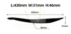 Gloss Black Headlight Trims for BMW F10 F11 5 Series inc M5 LCI 15-17