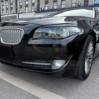 Gloss Black Headlight Trims for BMW F10 F11 5 Series inc M5 Pre-LCI 10-14