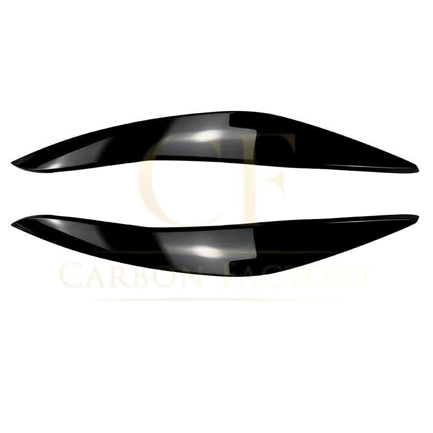 Gloss Black Headlight Trims for BMW F10 F11 5 Series inc M5 Pre-LCI 10-14