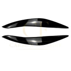 Gloss Black Headlight Trims for BMW F10 F11 5 Series inc M5 Pre-LCI 10-14