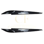 Gloss Black Headlight Trims for BMW F15 X5 F16 X6 14-18