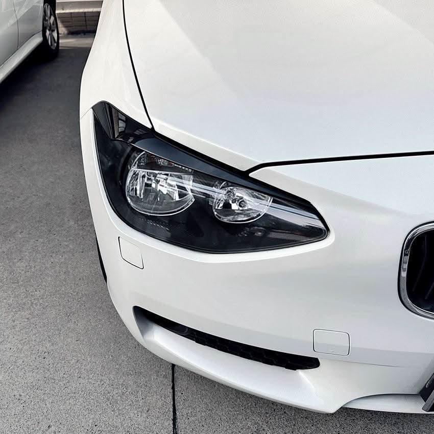 Gloss Black Headlight Trims for BMW F20 F21 1 Series 11-14