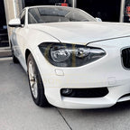 Gloss Black Headlight Trims for BMW F20 F21 1 Series 11-14