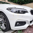 Gloss Black Headlight Trims for BMW F22 F23 2 Series F87 M2 14-20