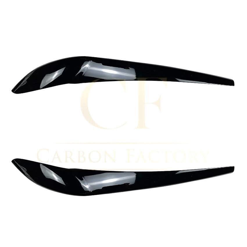 Gloss Black Headlight Trims for BMW F25 X3 F26 X4 LCI 14-17