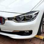 Gloss Black Headlight Trims for BMW F30 F31 3 Series 12-19