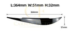Gloss Black Headlight Trims for BMW F32 F33 F36 4 Series 14-20