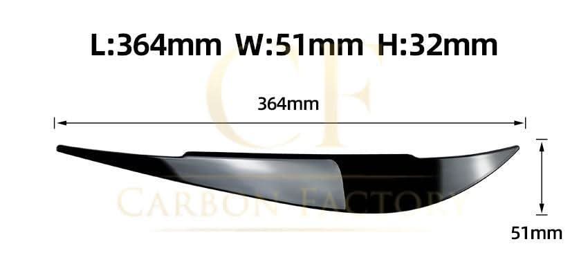 Gloss Black Headlight Trims for BMW F32 F33 F36 4 Series 14-20