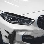 Gloss Black Headlight Trims for BMW F40 1 Series 19-24