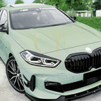Gloss Black Headlight Trims for BMW F40 1 Series 19-24