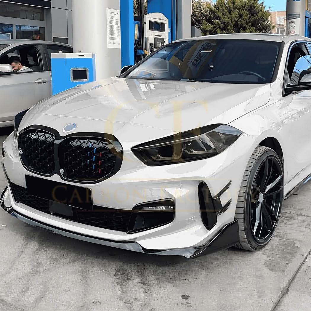 Gloss Black Headlight Trims for BMW F40 1 Series 19-24