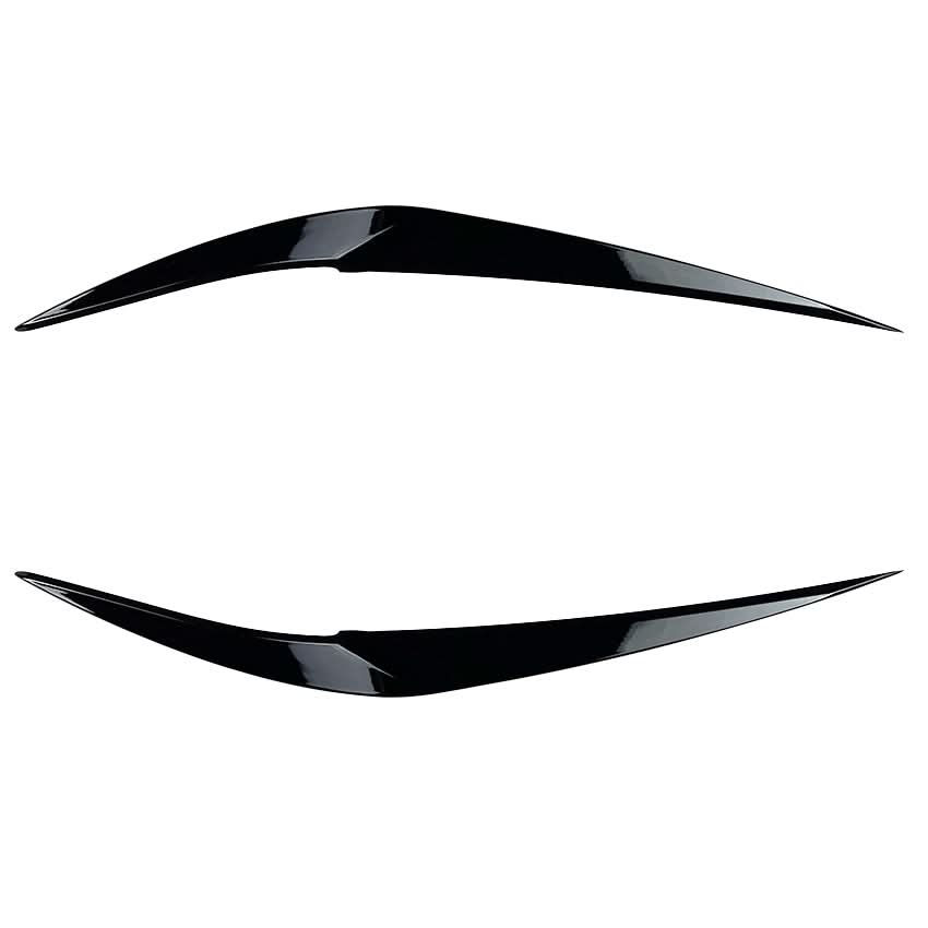 Gloss Black Headlight Trims for BMW F48 X1 16-22
