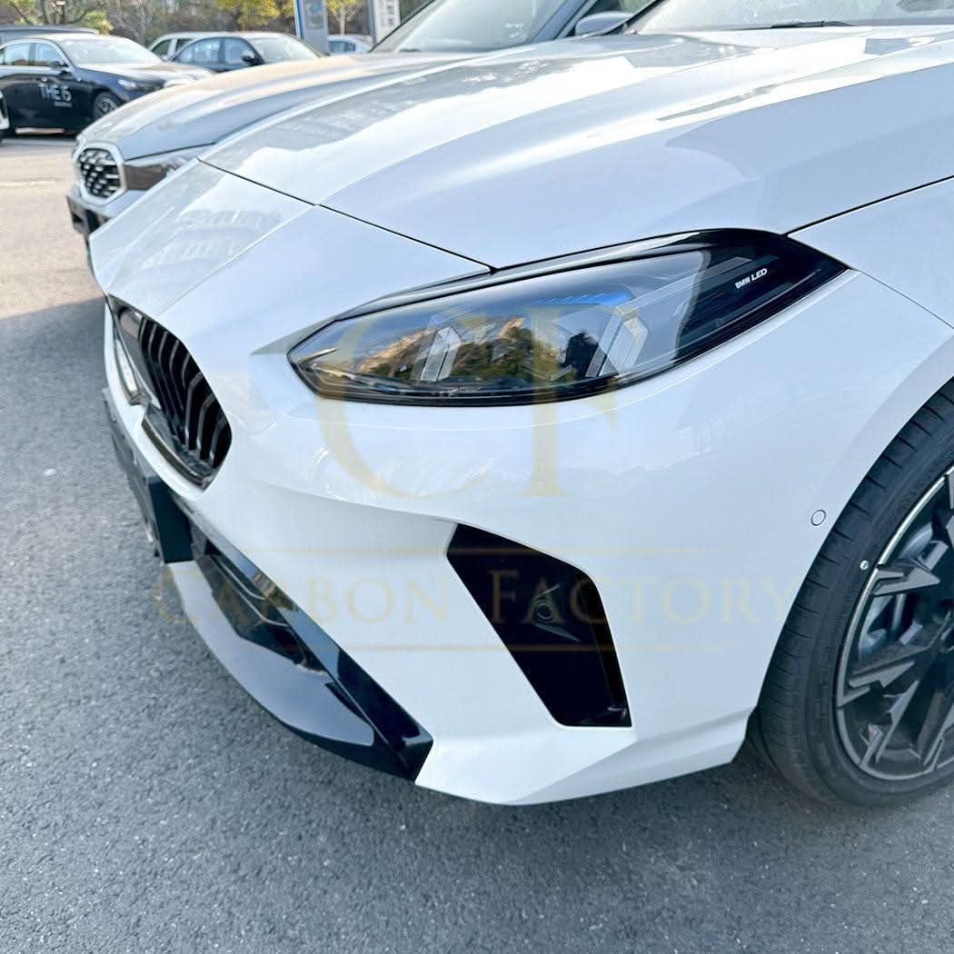 Gloss Black Headlight Trims for BMW F70 1 Series 25-Present