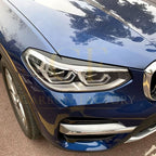 Gloss Black Headlight Trims for BMW G01 X3 G02 X4 18-24
