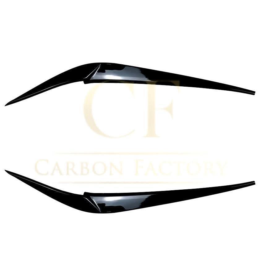 Gloss Black Headlight Trims for BMW G01 X3 G02 X4 18-24
