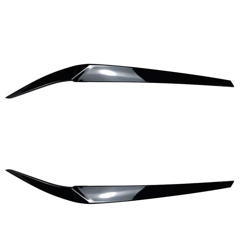Gloss Black Headlight Trims for BMW G30 G31 Pre-LCI 5 Series 17-20