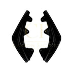 Gloss Black Rear Bumper Spats for BMW F20 F21 1 Series LCI M Sport 15-19
