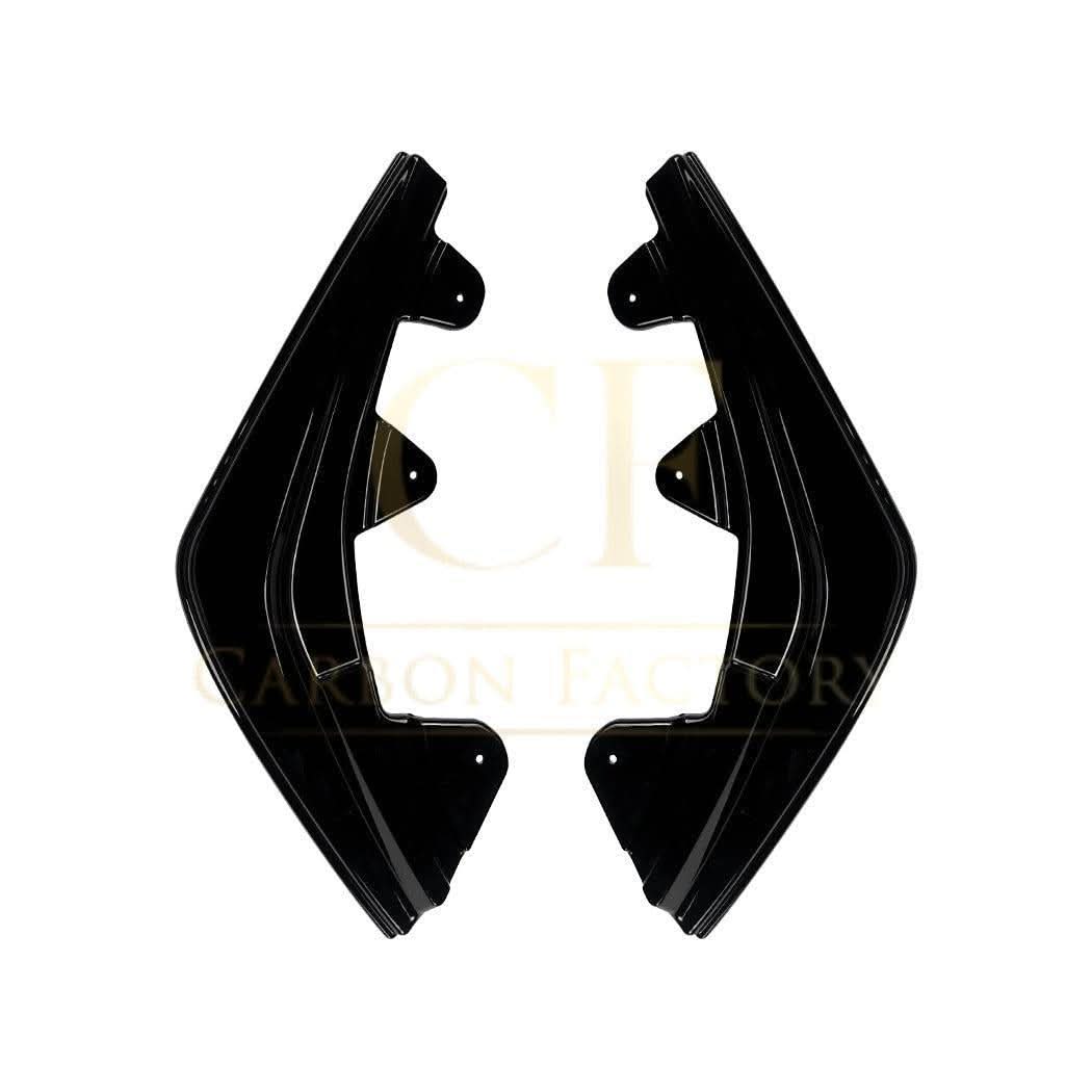 Gloss Black Rear Bumper Spats for BMW F20 F21 1 Series LCI M Sport 15-19