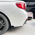 Gloss Black Rear Bumper Spats for BMW F22 F23 2 Series 14-20
