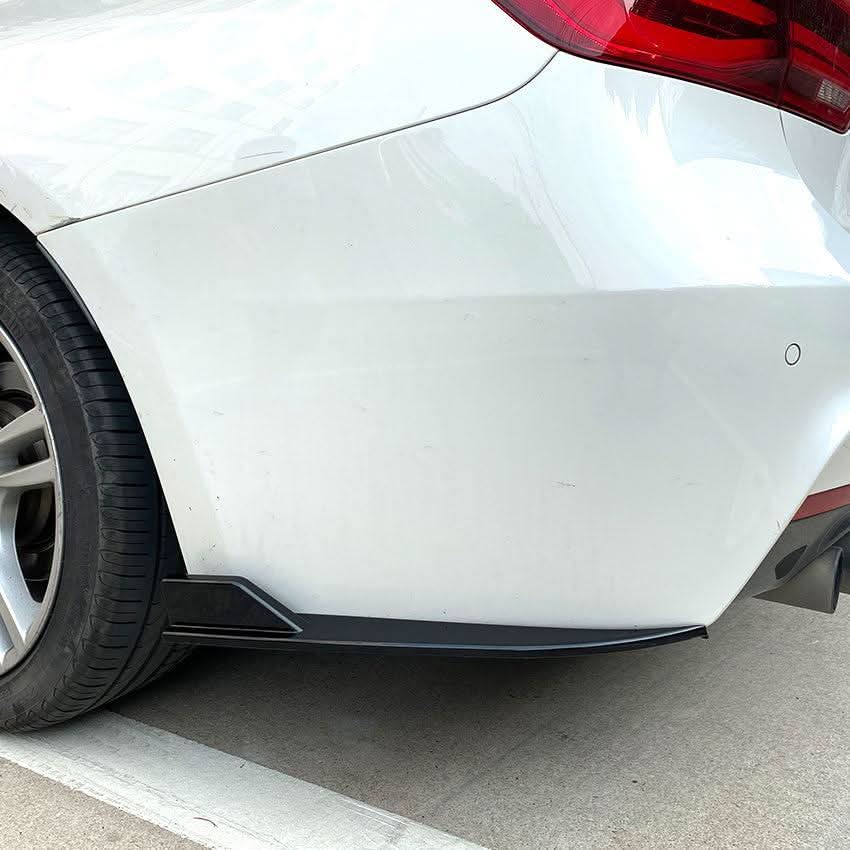 Gloss Black Rear Bumper Spats for BMW F30 F31 3 Series 12-19