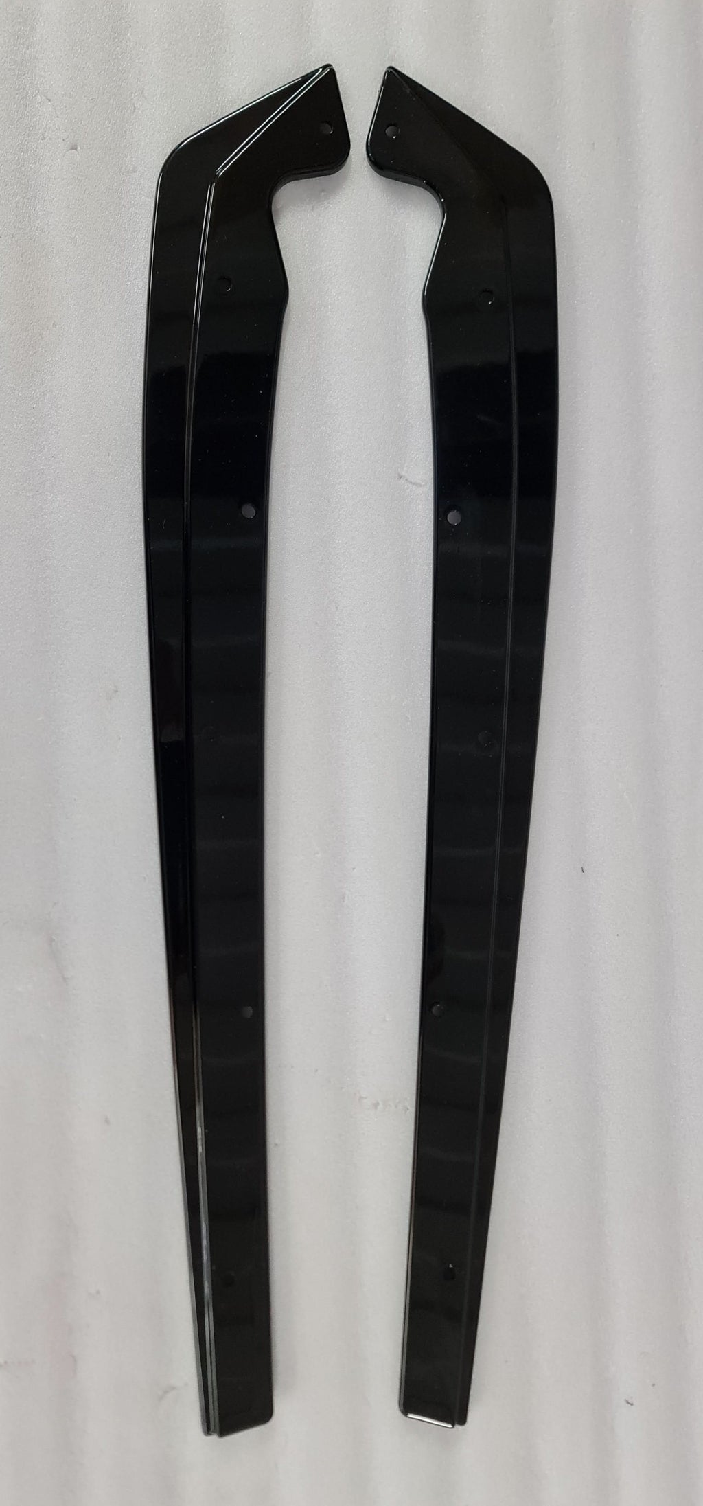 Gloss Black Rear Bumper Spats for BMW F90 M5 G30 G31 5 Series M Sport 17-23