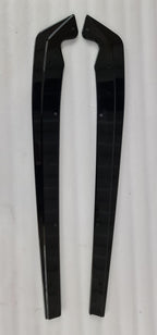 Gloss Black Rear Bumper Spats for BMW F90 M5 G30 G31 5 Series M Sport 17-23